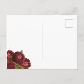 Vintag Valentine Postkarte (Rückseite)