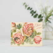 Vintag Valentine Postkarte (Stehend Vorderseite)
