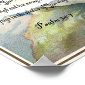 Vintag Valentine Postkarte Poster (Ecke)