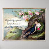 Vintag Valentine Postkarte Poster (Vorne)