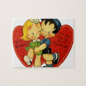 Vintag Valentine Puzzle (Horizontal)