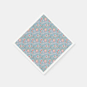 Vintag Valentine Serviette (Ecke)