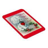 Vintag Valentine Welppy Magnet (Rechte Seite)