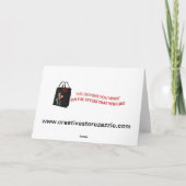 Vintag: Valentinstag - Feiertagskarte (Rückseite)