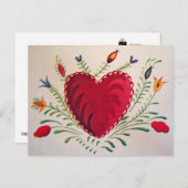 Vintag: Valentinstag - Feiertagspostkarte (Vorne/Hinten)