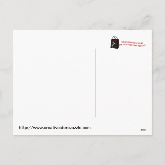 Vintag: Valentinstag - Feiertagspostkarte (Rückseite)