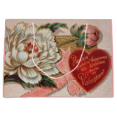 Vintag Valentinstag Großgeschenktasche Große Geschenktüte (Vorderseite)
