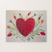 Vintag: Valentinstag - Puzzle (Horizontal)