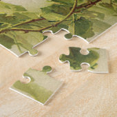 Vintag Valentinstag Rosa Viktorianische Gartenanla Puzzle (Seite)