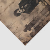 Vintag Vampire Foto Decoupage Seidenpapier (Ausschnitt)