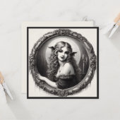 Vintag Vampire Gothic Horror Karte (Vorderseite/Rückseite Beispiel)