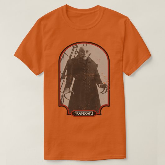 Vintag Vampire Horror 1922 T-Shirt (Design vorne)