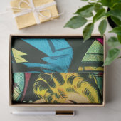 Vintag Vampire Horror Comicen Seidenpapier (Geschenk)