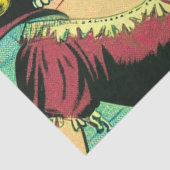 Vintag Vampire Horror Comicen Seidenpapier (Ausschnitt)