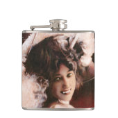 Vintag Vampire Lady Flask Flachmann (Vorderseite)