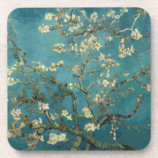 Vintag Van Gogh Almond Blossom Getränkeuntersetzer (Vorderseite)