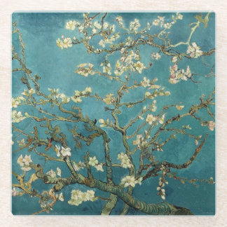 Vintag Van Gogh Almond Blossom Glasuntersetzer