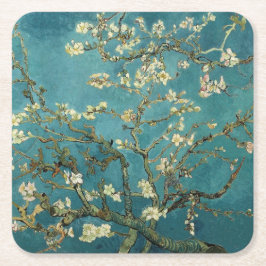 Vintag Van Gogh Almond Blossom Rechteckiger Pappuntersetzer