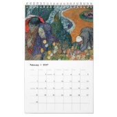 Vintag Van Gogh Art Calendar Kalender (Feb 2027)