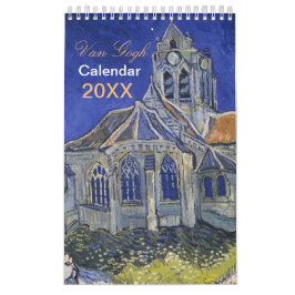Vintag Van Gogh Art Calendar Kalender