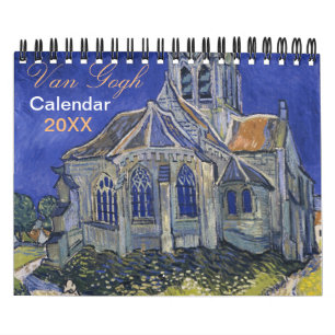 Vintag Van Gogh Art Calendar Kalender