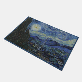 Vintag Van Gogh: Die Sternennacht Fußmatte