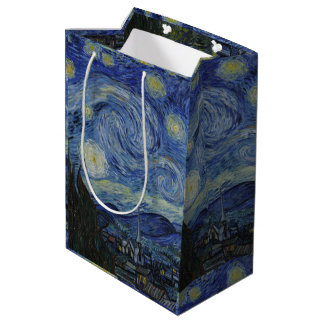 Vintag Van Gogh: Die Sternennacht Mittlere Geschenktüte
