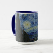 Vintag Van Gogh: Die Sternennacht Tasse (Vorderseite Links)
