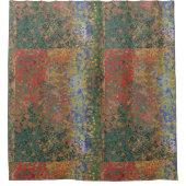 Vintag Van Gogh Flower Garden Duschvorhang (Vorderseite)