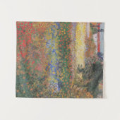 Vintag Van Gogh Flower Garden Wandteppich (Vorderseite (Horizontal))