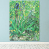 Vintag Van Gogh Iris Leinwanddruck (Insitu (Holzboden))