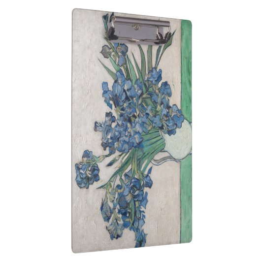 Vintag Van Gogh Irises Klemmbrett (Rechts)