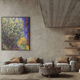 Vintag Van Gogh Lilac Bush Leinwanddruck