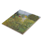 Vintag Van Gogh Marguerite Gachet im Garten Fliese (Seite)