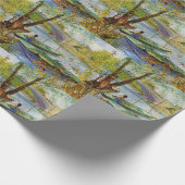 Vintag Van Gogh Pont de Clichy Geschenkpapier (Ecke)