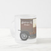 Vintag Van Mattglastasse (Vorderseite Links)