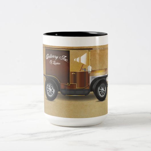 Vintag Van Zweifarbige Tasse (Mittel)