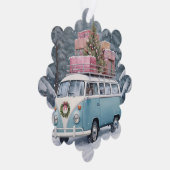 Vintag Vanagon Holiday Trip Ornament Obelisk Karte (Rechts)