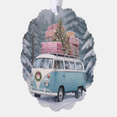 Vintag Vanagon Holiday Trip Ornament Obelisk Karte (Links)