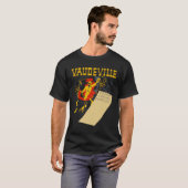 Vintag Vaudeville Weltkulturerbe der Abstrakten Ku T-Shirt (Vorne ganz)