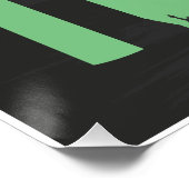 Vintag Vegas Cityscape Poster (Ecke)