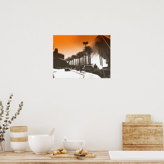 Vintag Vegas- Luxor Poster (Küche)