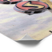 Vintag Vegas Poster (Ecke)