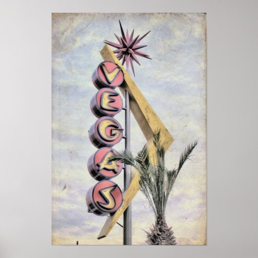 Vintag Vegas Poster (Vorne)