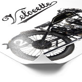 Vintag Velocette Motorrad / England Fotodruck (Ecke)