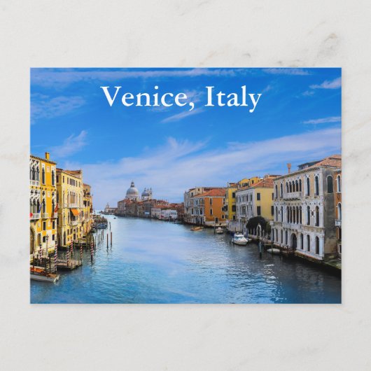 Vintag Venedig Italien Jahrgang Tourismus Postkarte (Vorderseite)