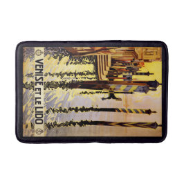 Vintag Venedig Italien Reisen Plakatmatten Badematte