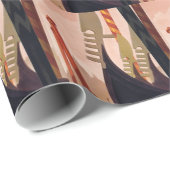 Vintag Venezia Gondolas Geschenkpapier (Rolleneckpunkt)