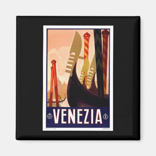 Vintag Venezia Magnet (Vorne)