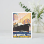 Vintag Venise Griechenland Istamboul Postkarte (Stehend Vorderseite)